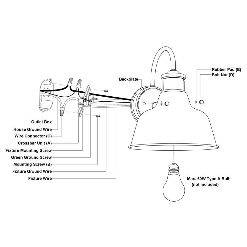 Cody Dark Bronze Motion Sensor Dusk to Dawn Outdoor Wall Light Farmhouse Metal Shade - 9.25-in W x 11.25-in H x 10.5-in D