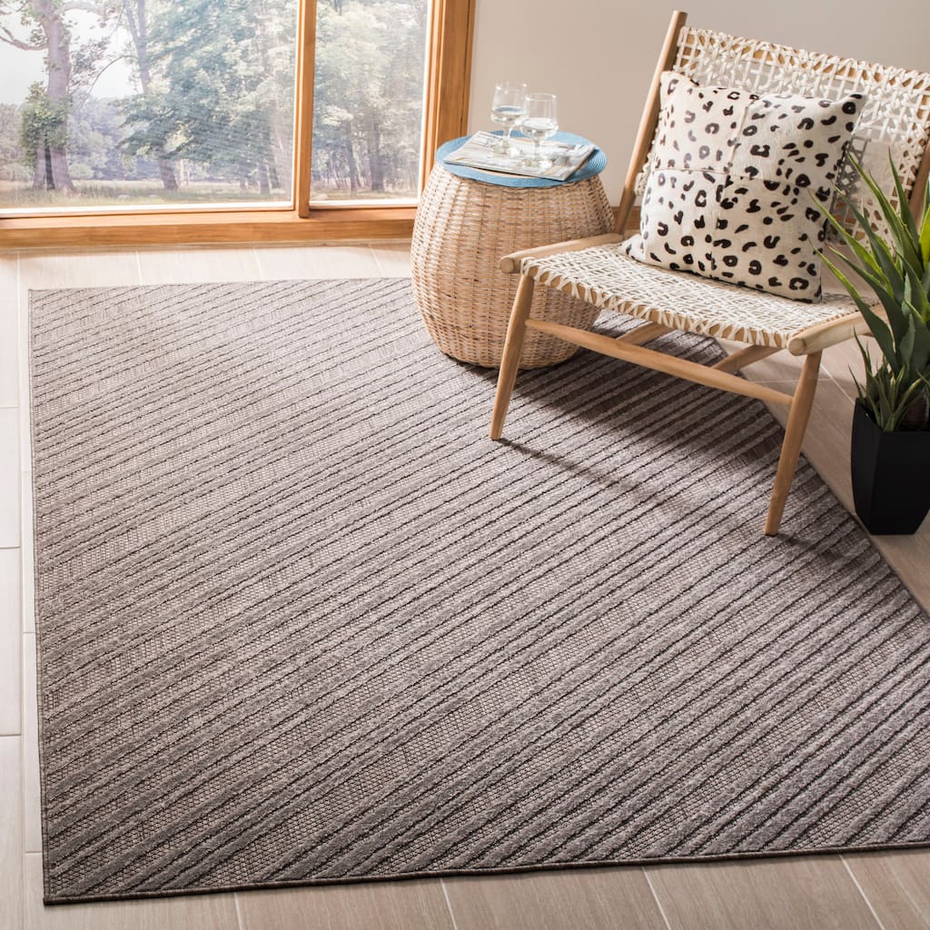 SAFAVIEH Monroe Vjera Modern Indoor/ Outdoor Waterproof Rug