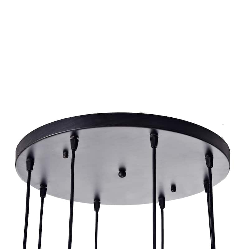 Galeras 8-Light Cluster Bell Pendant