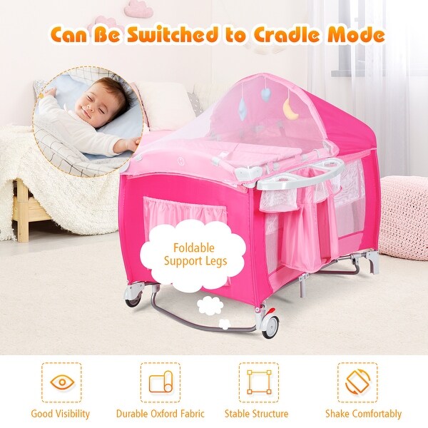 mewowzers portable baby bed