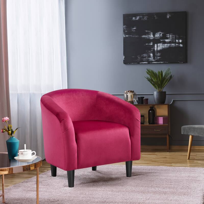 Yaheetech Club Chair Accent Arm Contemporary Style