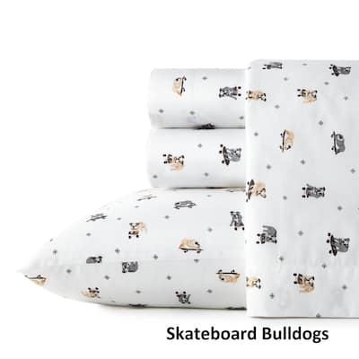 Poppy & Fritz Cotton Percale Printed Bed Sheet Sets