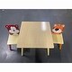 preview thumbnail 5 of 16, 3PCS Kid Wood Toddler Table and Chair Set