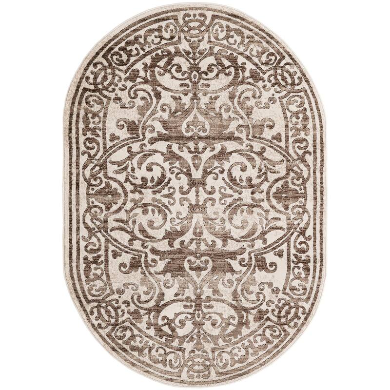 Traditional Wralvale Collection Area Rug