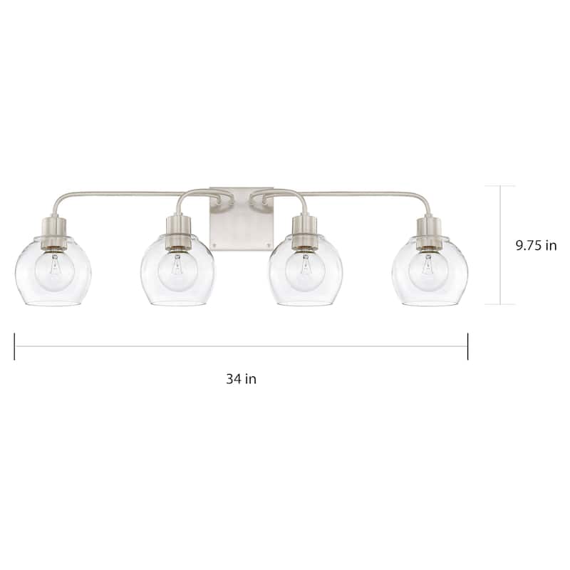 Tanner 4-light Bath/ Vanity Fixture