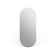 preview thumbnail 3 of 5, Dante Contemporary Oval Wall Mirror