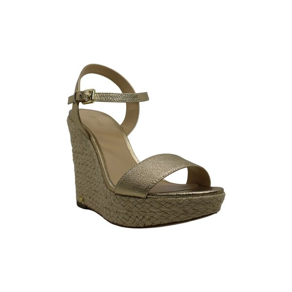 michael kors jill wedge acorn