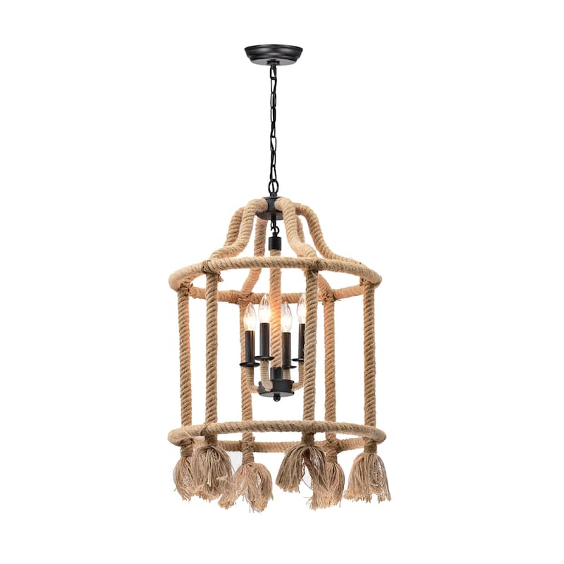 Vasna 4 - Light Lantern Cylinder Chandelier