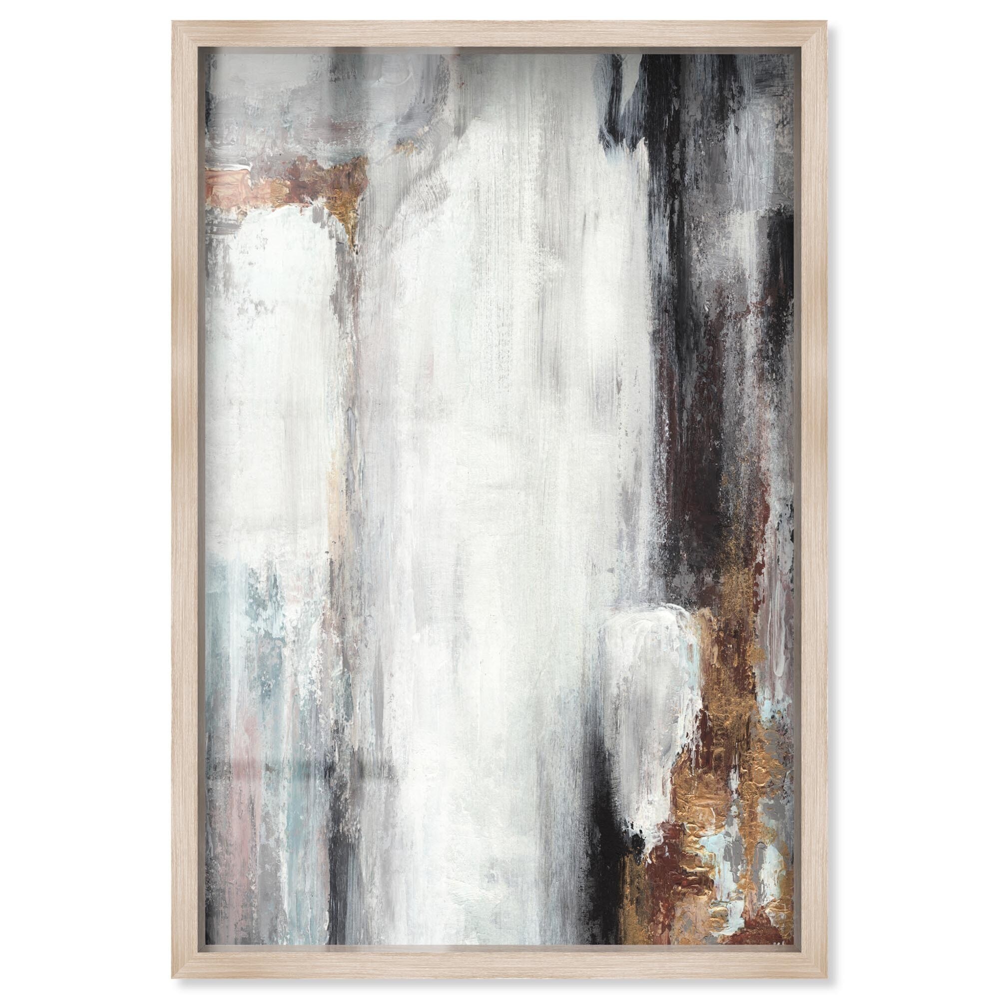 Mystic Mirage Earthy Wall Art Shadowbox Print by Art Remedy