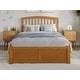 preview thumbnail 10 of 48, Richmond Full Solid Wood Platform Bed with Footboard & Full Trundle
