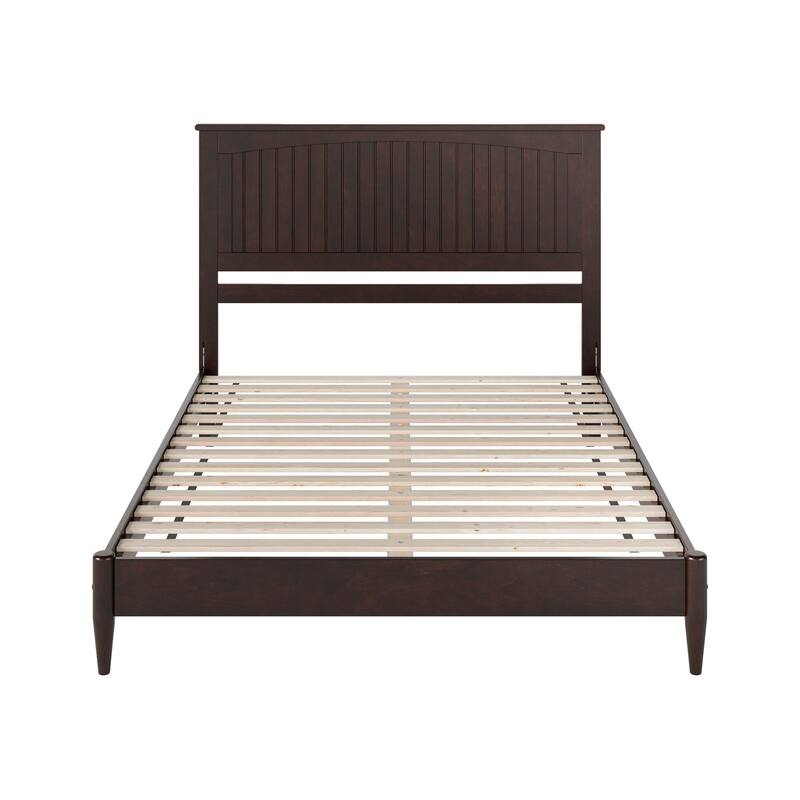 Naples Solid Wood Low Profile Platform Bed