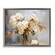 preview thumbnail 15 of 26, Stupell Aged With Grace Hydrangeas Framed Floater Canvas Wall Art Design By LSR Creative Studio 21 x 17 - Grey