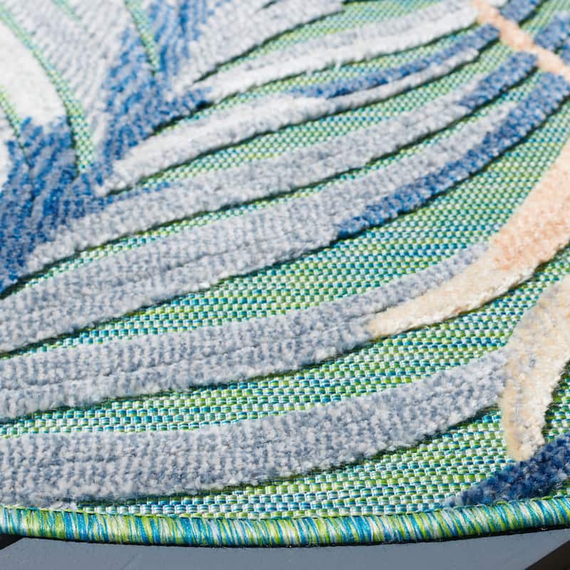 SAFAVIEH Cabana Tawnee Indoor/ Outdoor Waterproof Transitional Rug
