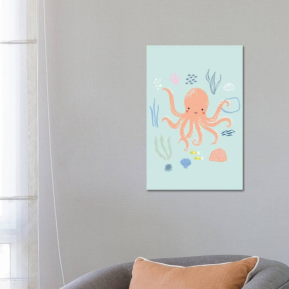 iCanvas "Under The Sea I" by Caroline Alfreds Canvas Print