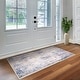 preview thumbnail 21 of 19, Sorbus Area Rug for Entryway, Machine Washable, Non-Slip, Vintage Rug - 3 x 5 ft