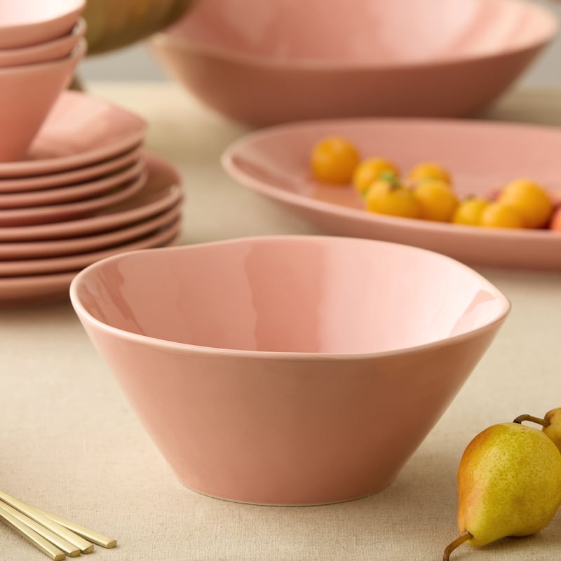 Certified International Desert Rose Deep Bowl,88 oz. - 10.25'' W x 10.25'' D x 4.5'' H
