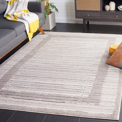 SAFAVIEH Jade Loreen Modern Stripe Border Rug