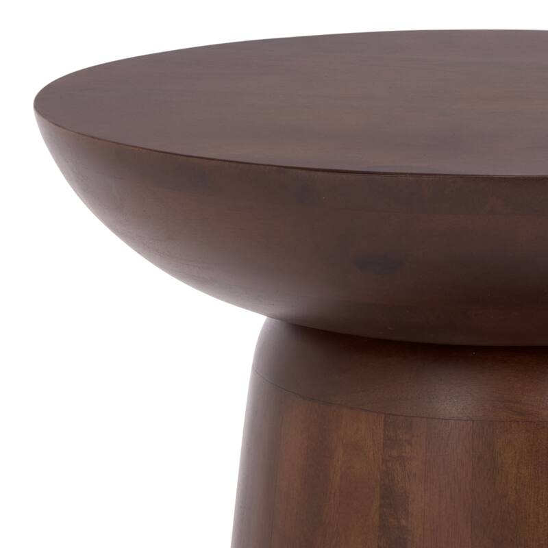 SAFAVIEH Home Zenon Round Accent Table - 15"W x 15"D x 20"H