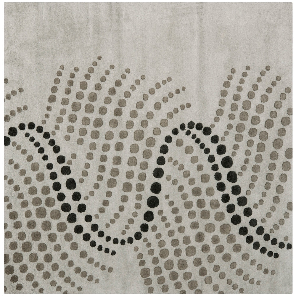 SAFAVIEH Handmade Soho Burghilde Waves N.Z. Wool Rug
