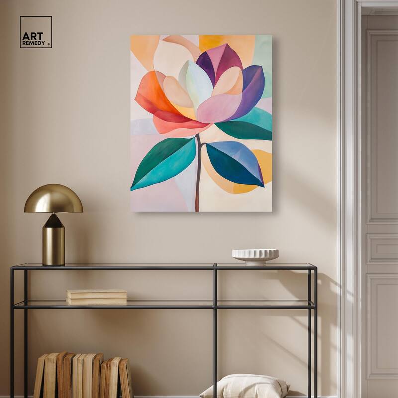 Magnolia in Color I Canvas by Art Remedy, Gallery Wrapped