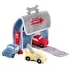 preview thumbnail 1 of 3, Lambs & Ivy Cars & Tow Truck Garage Interactive Plush Developmental Playset Toy
