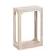preview thumbnail 28 of 37, Kate and Laurel Dahl Wood Slim Side Table 16x8x24 - Whitewash