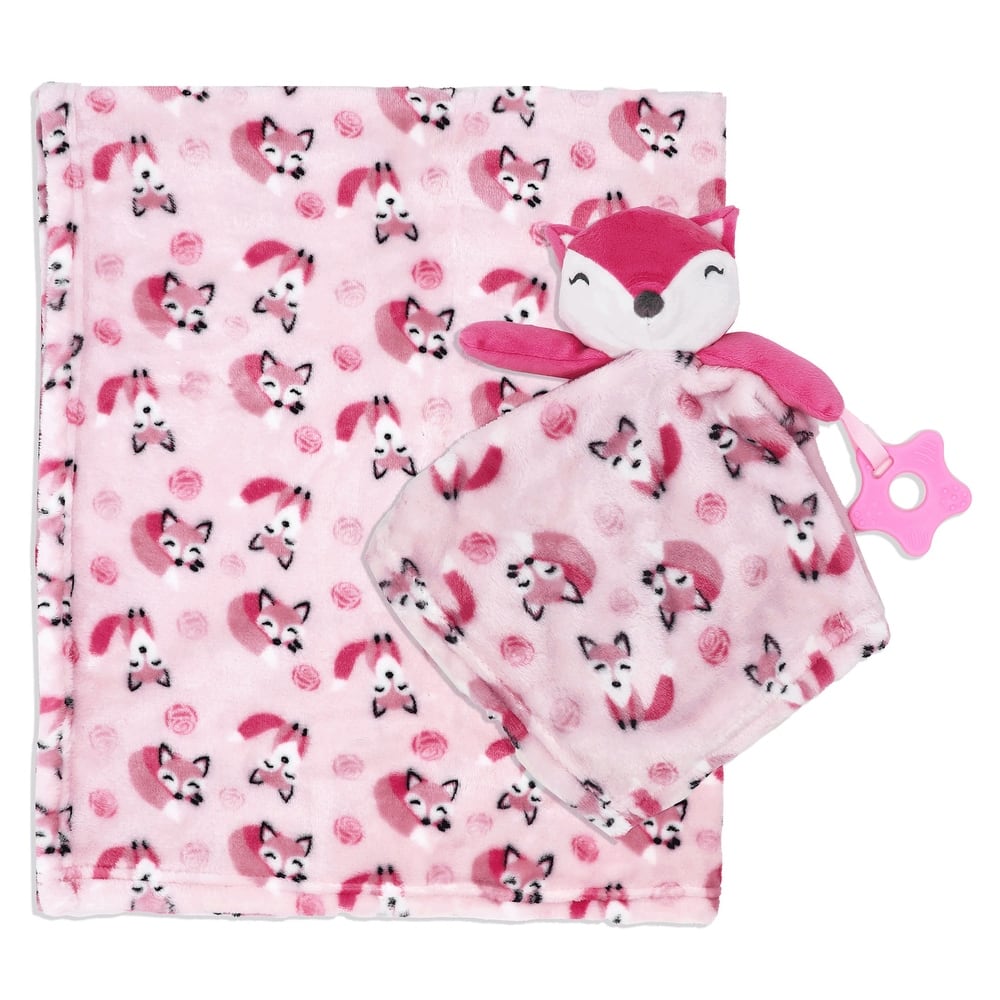 Baby Boys and Baby Girls Blanket and Matching Soothing Nunu