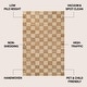 preview thumbnail 8 of 19, JONATHAN Y Theo Modern Farmhouse Woven Jute Checkerboard Area Rug