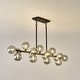 preview thumbnail 39 of 55, 16 Lights Dining Room Chandeliers Modern Sputnik Light Fixture - 55in