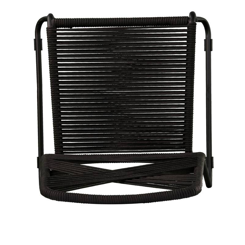 SEI Furniture Padko 2-Piece Stackable Outdoor Rope Chairs