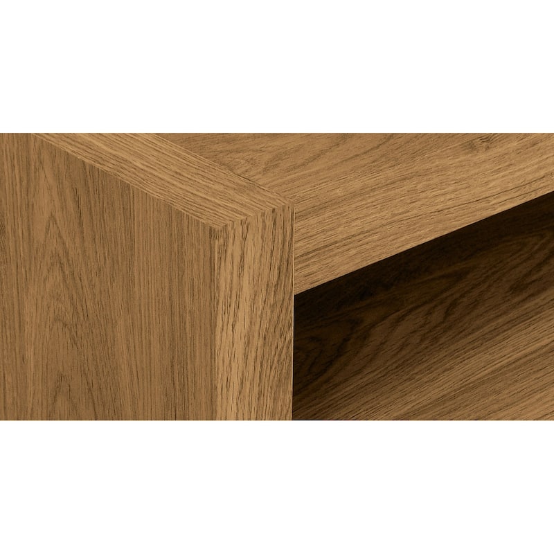 Edgemod Dakota Weathered Oak Coffee Table With 2 Drawers
