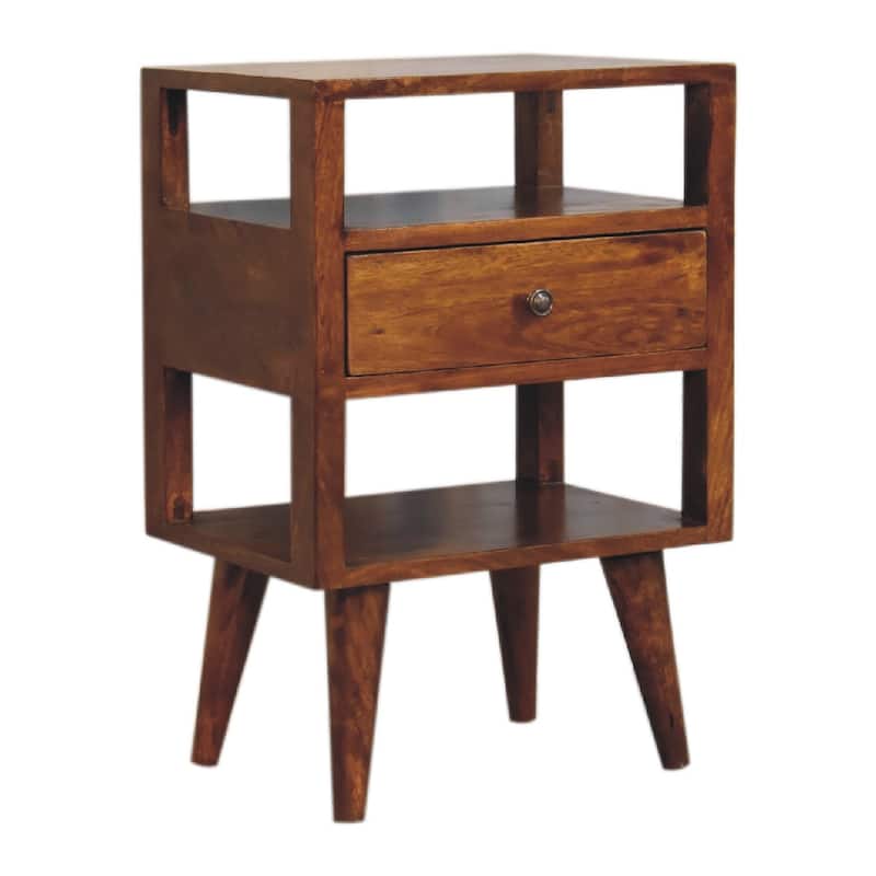 Artisan Furniture Solid Wood Dante Chestnut Nightstand