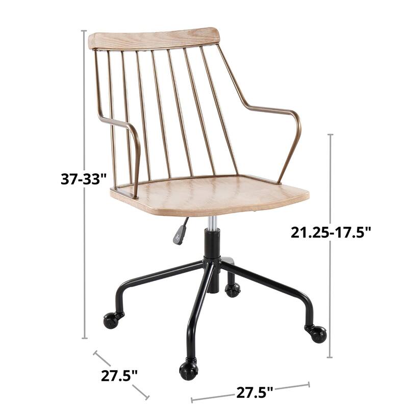 The Gray Barn Preston Adjustable Office Chair