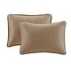 preview thumbnail 58 of 129, Madison Park Mansfield Reversible Oversized 3-piece Solid Texture Bedspread Quilt Set with Matching Shams