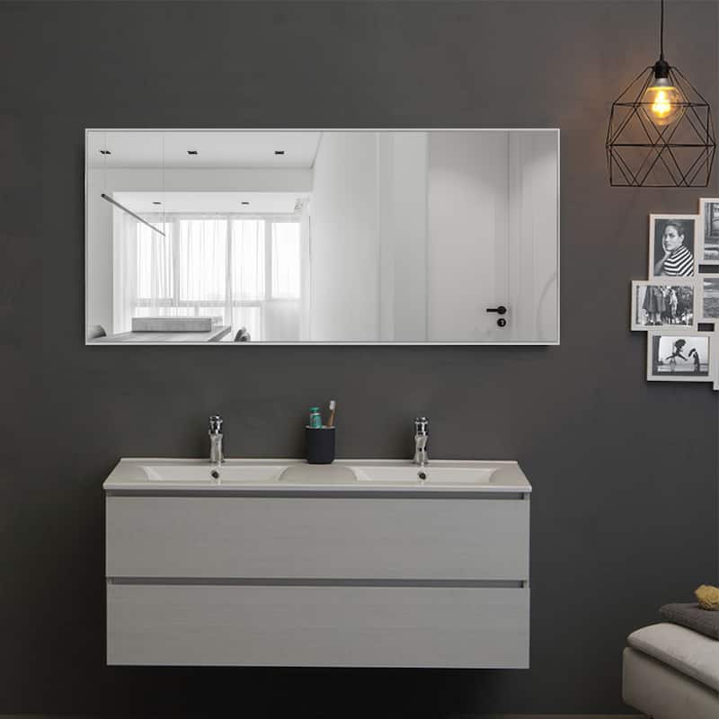 Huge Modern Framed Full Length Floor Mirror