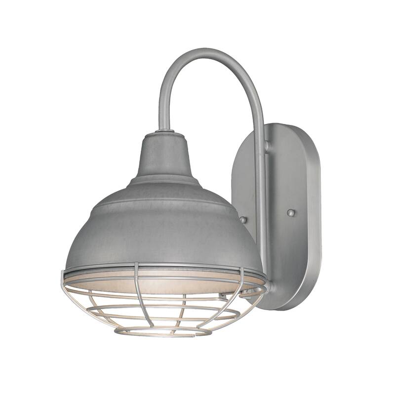 R Series 1-Light Wall Bracket - Galvanized