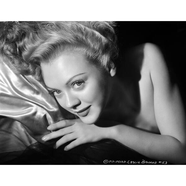 Shop Leslie Brooks Posed In Close Up Classic Portrait Photo Print Overstock 25372123