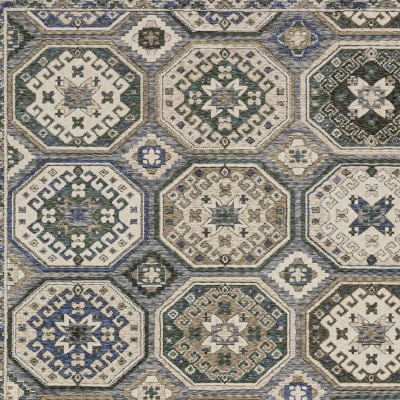 HomeRootsMedallion Bohemian Runner Area Rug
