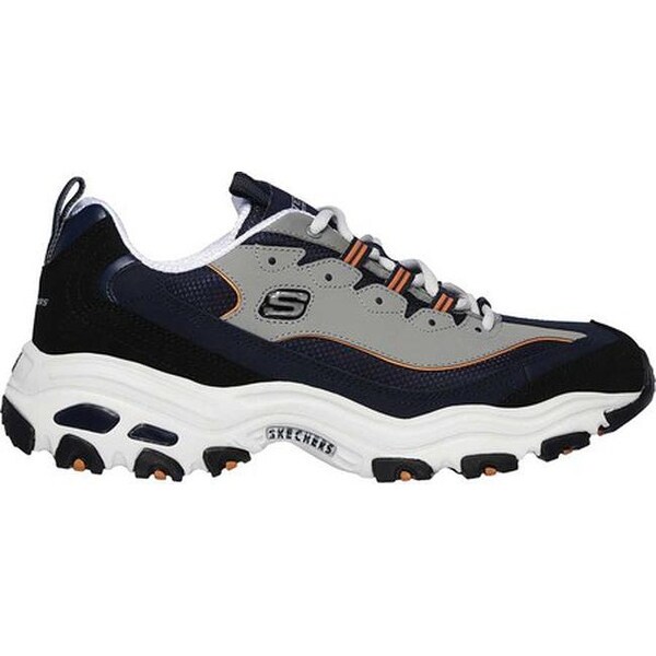 skechers d'lites orange