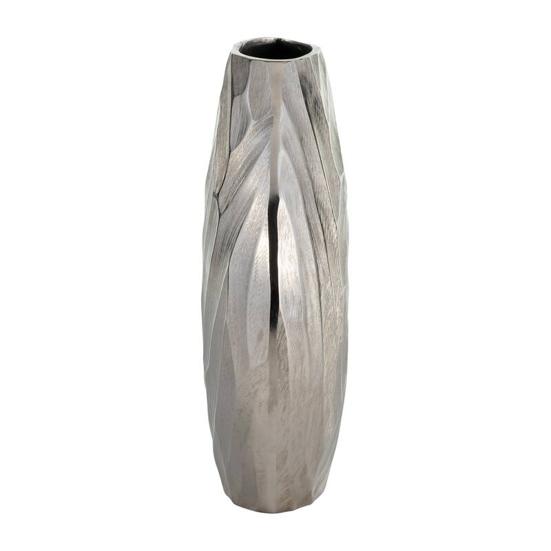 Modern Round Metal Table Vase - Flower Vase