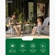 preview thumbnail 20 of 58, WINSOON All Weather HIPS Outdoor Folding Adirondack Chairs Set of 8