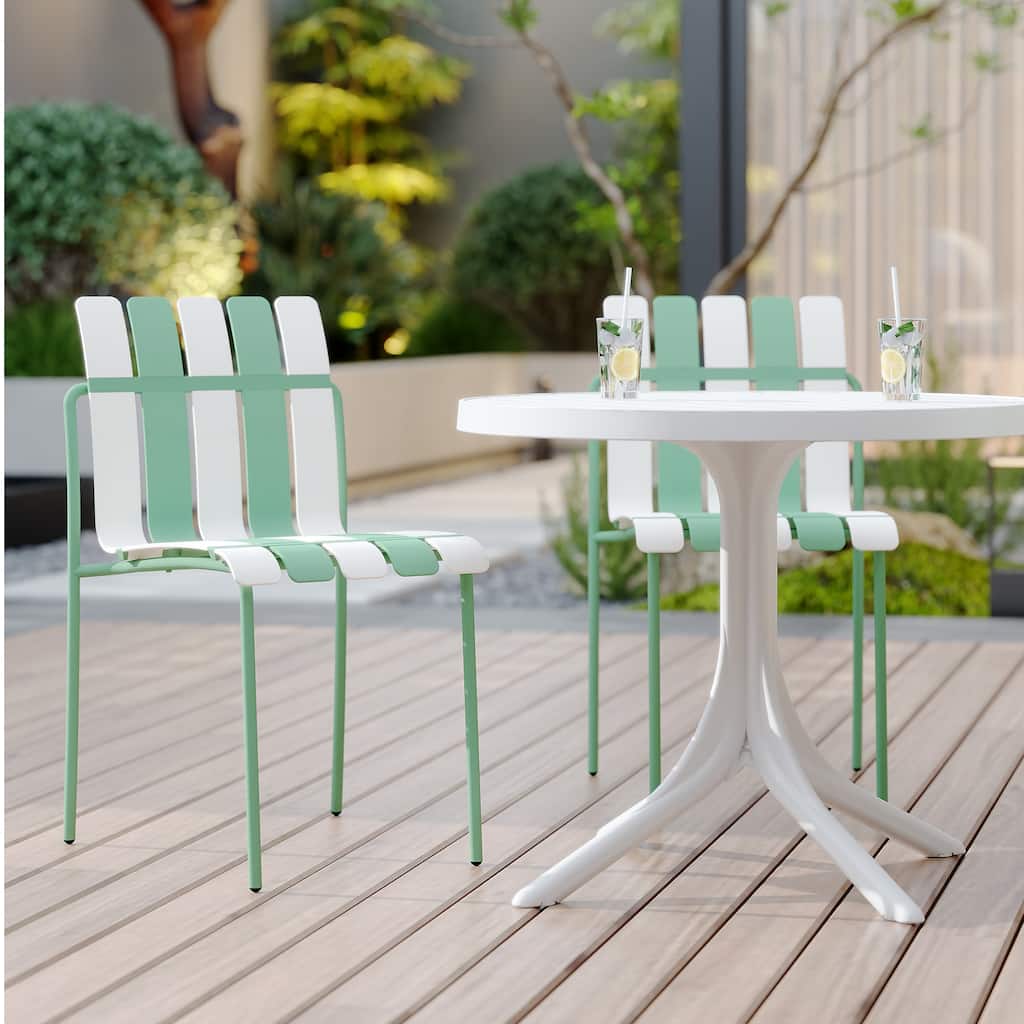 4-Pack Modern Block Chairs
