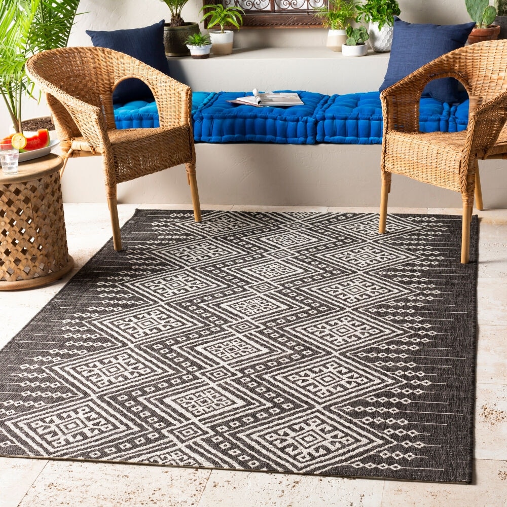 Livabliss Eagean Global Indoor/Outdoor Area Rug