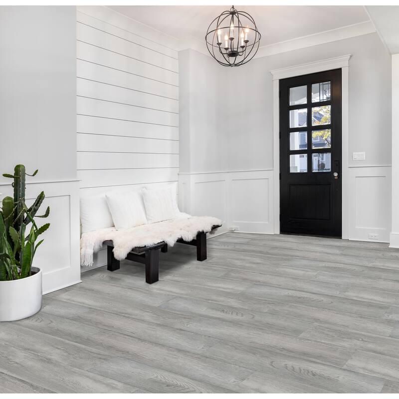 Achim Tivoli II Silverton Peel and Stick Vinyl Floor Planks (10 Planks/15 sq. ft.)