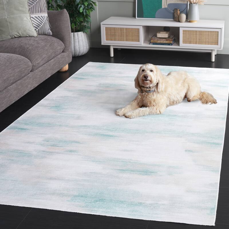 SAFAVIEH Malibu Rositta Machine Washable Slip Resistant Rug