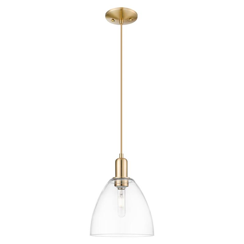 Innovations Lighting Endless Possibilities Arcadia - Bristol - 1 Light 9" Cord Hung Mini Pendant - Clear/Champagne Bronze