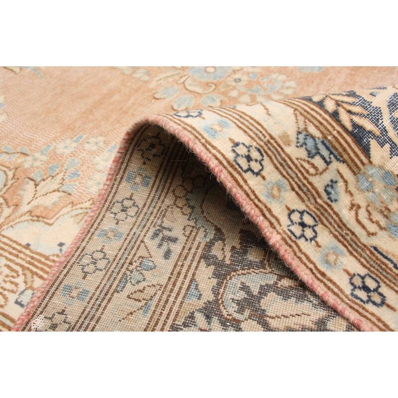 ECARPETGALLERY Hand-knotted Antalya Vintage Brown Wool Rug - 8'3 x 11'9