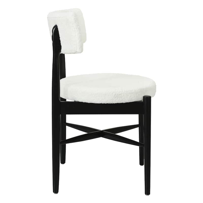 Lumen Dining Chairs Rubberwood (Set of 2 ) by Christopher Knight Home