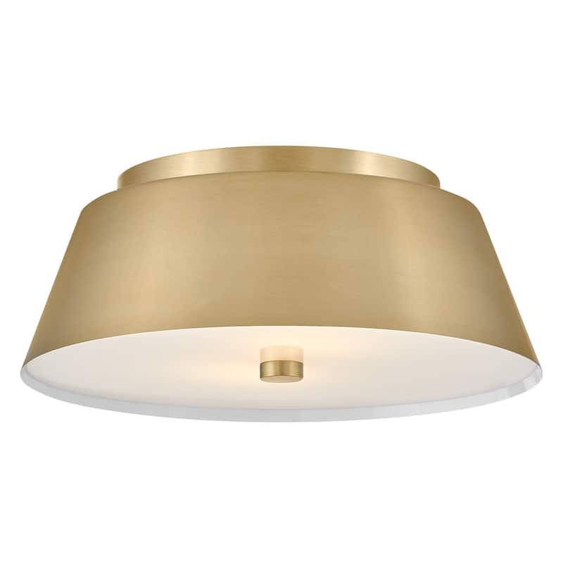 Lark 83513 Tess 2 Light 14" Wide Flush Mount Ceiling Fixture