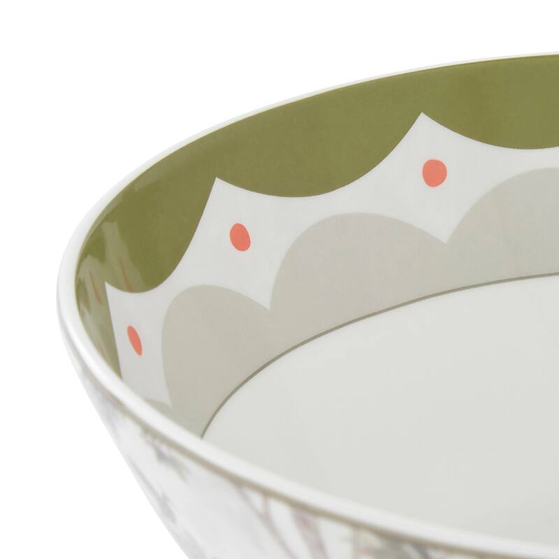 Spode Kit Kemp Tall Trees Serving Bowl - 10-inch